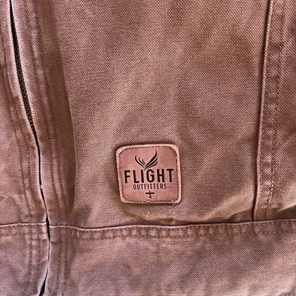 Flight Outfitters Bush Pilot Rugged Weather-Resistant  Zip Bomber Jacket XL - Picture 7 of 7